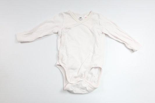 Wrap bodysuit from H&M - Size 62 - White