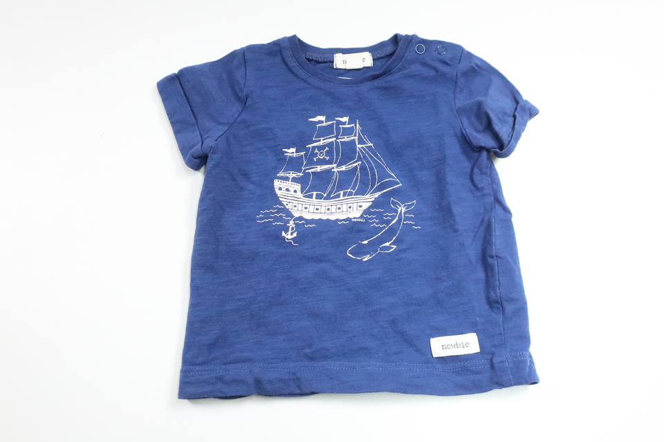 T-shirt from Newbie - Size 68 - Blue