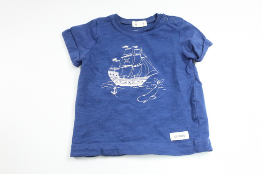 T-shirt from Newbie - Size 68 - Blue