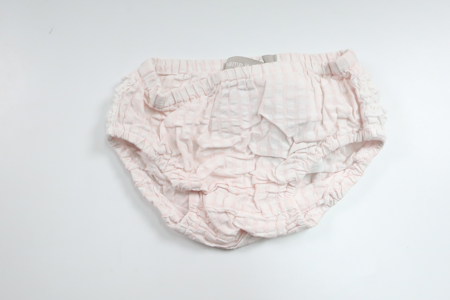 Checkered diaper pants from Name It - Size 62 - Pink