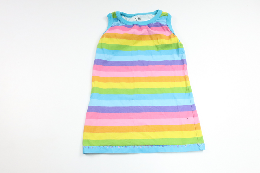 Striped linen from Hemsytt - Size 128 - Multi