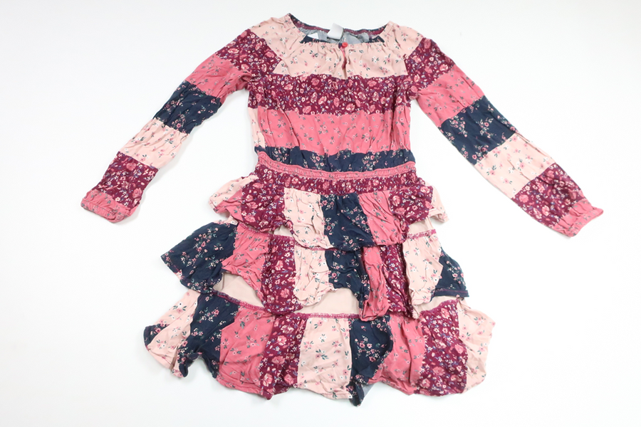 Floral dress from Lindex - Size 128 - Pink