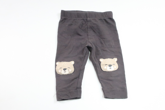 Trousers with teddy bears from Kappahl - Size 62 - Grey
