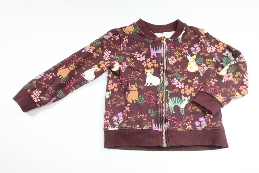 Cardigan from Lindex - Size 110/116 - Burgundy
