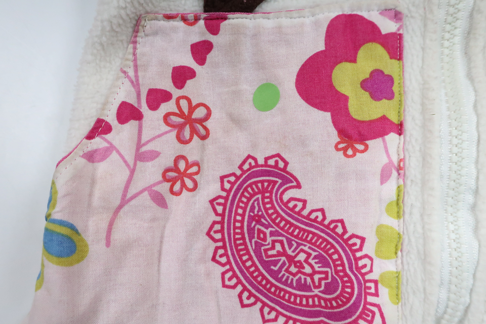 Fleece cardigan from Hemsytt - Size 110/116 - Multi