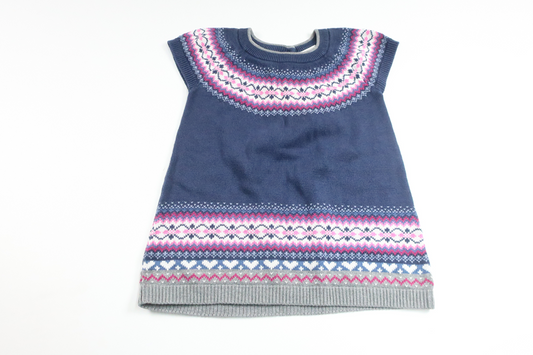 Knitted dress from FIX by Lindex - Size 86 - Navy blue