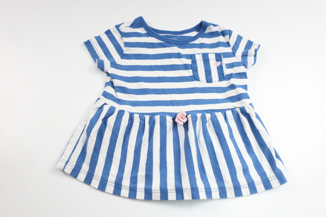 Striped dress from Carter's - Size 80/86 - Blue