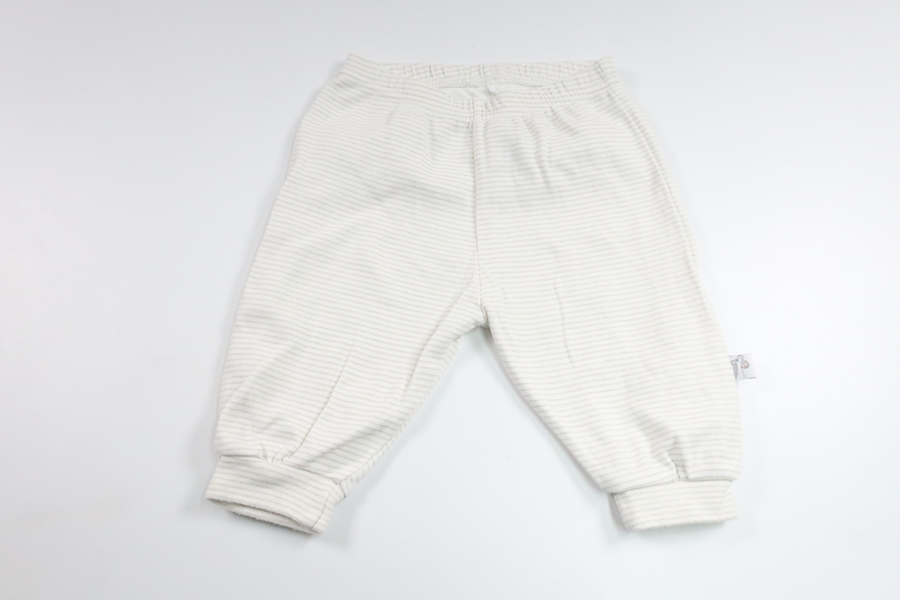 Striped pants from Basic U - Size 50/56 - Off-white