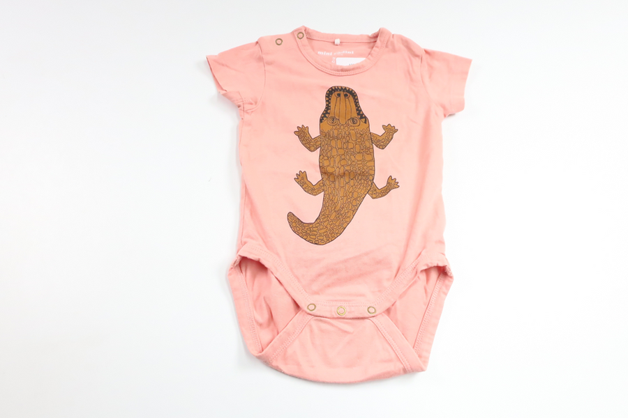 Bodysuit from Mini Rodini - Size 56/62 - Pink