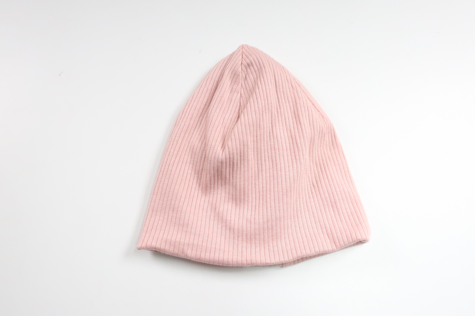 Ribbed hat from Arket - Size 50/56 - Pink