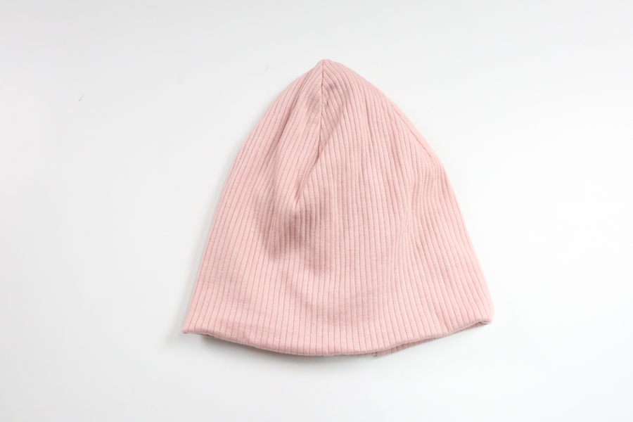 Ribbed hat from Arket - Size 50/56 - Pink