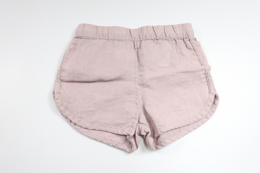 Shorts in 100% linen from H&M - Size 80 - Purple