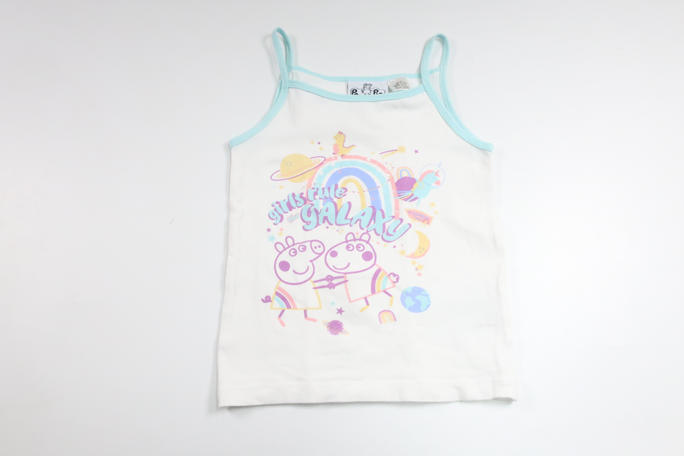 Peppa Pig Tank Top - Size 98/104 - White