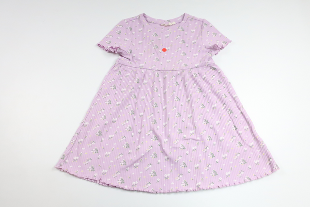 Ribbed dress from Amy & Lucy - Size 92 - Purple