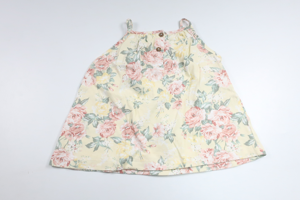 Floral tunic from Newbie - Size 80 - Yellow