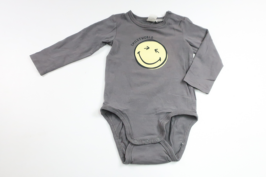 Bodysuit from H&M - Size 80 - Grey