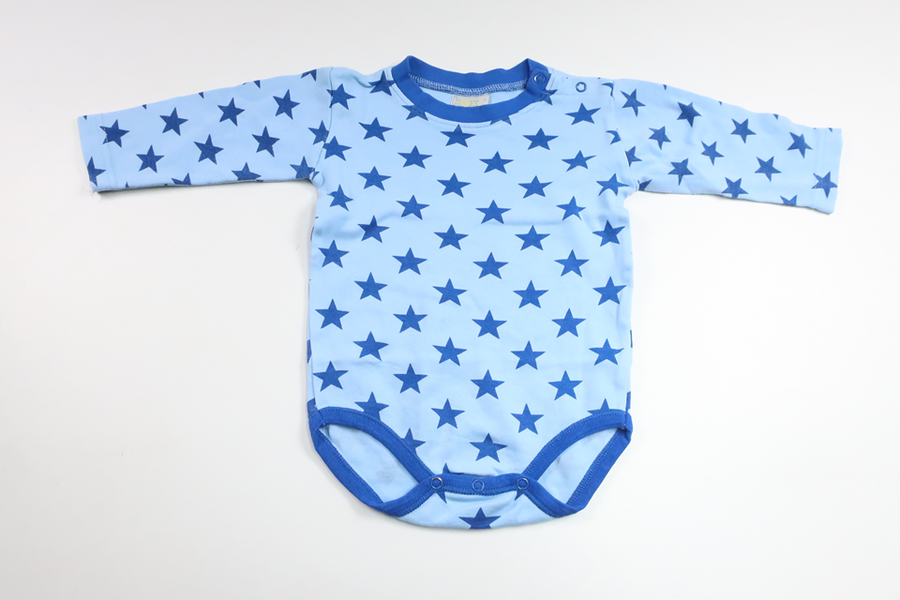 Bodysuit with stars from KAXS - Size 74/80 - Blue