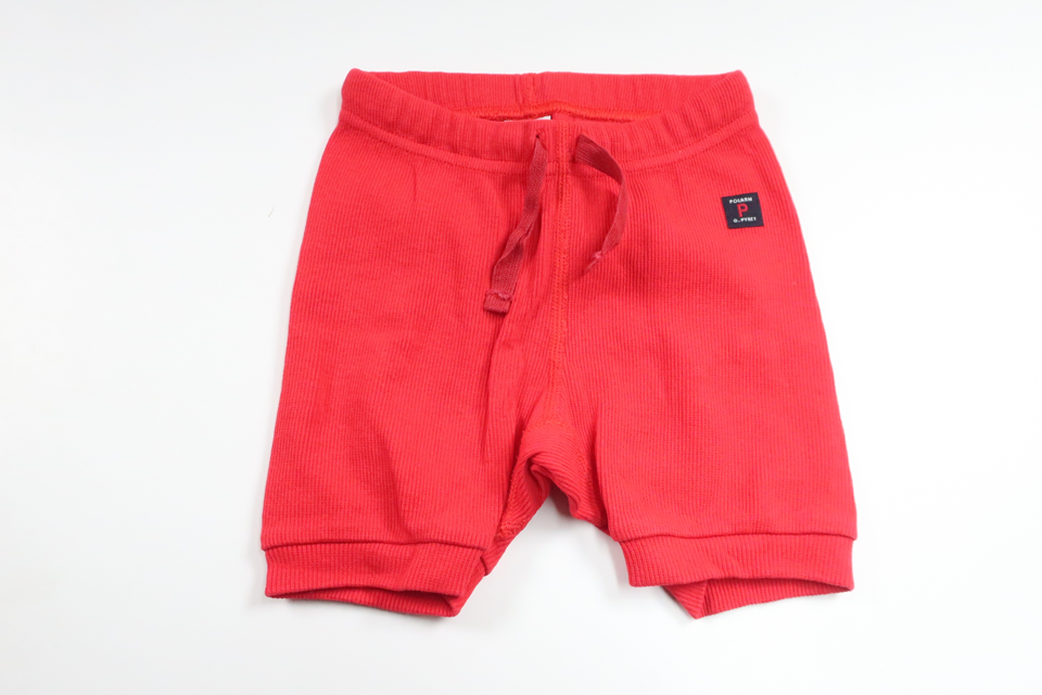 Ribbed shorts from Polarn o. Pyret - Size 56 - Red