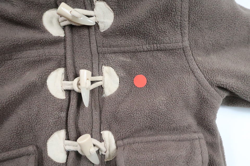 Fleece lined coat from Dunnes - Size 62/68 - Brown