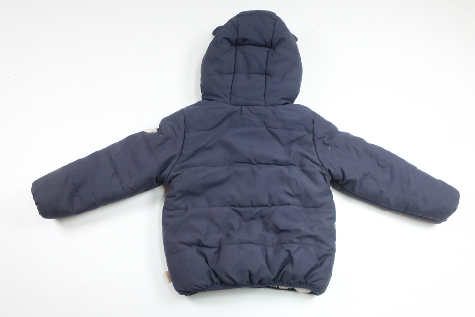 Fleece-lined padded jacket from Bellybutton - Size 86 - Navy blue