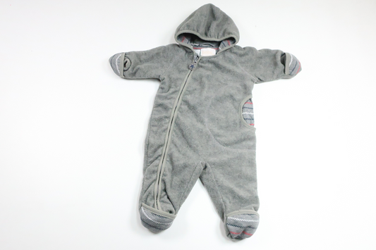 Fleece overall from Lindex - Size 62 - Grey