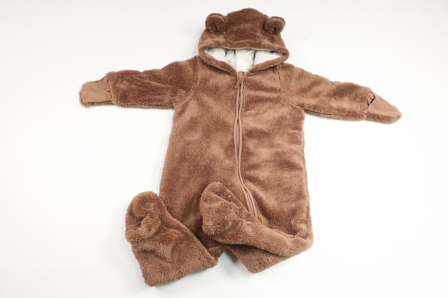 Teddy jumpsuit from H&M - Size 74 - Brown