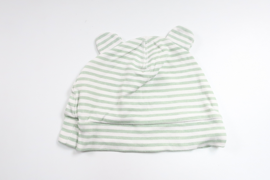 Striped hat from H&M - Size 74 - Green