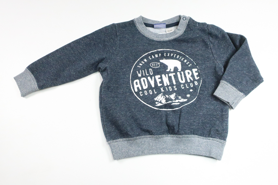 Sweatshirt from Lupilu - Size 86/92 - Navy blue