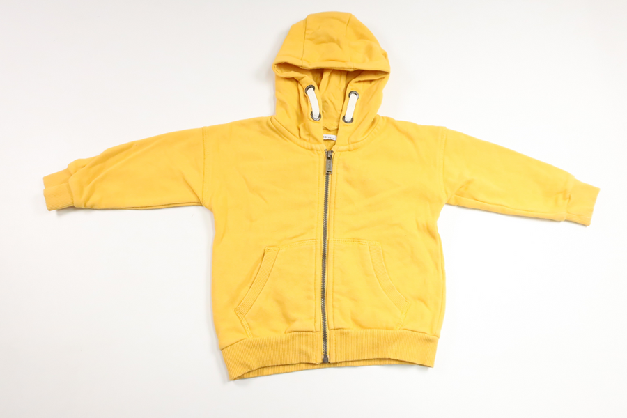 Hooded jacket from Reserved - Size 74 - Yellow
