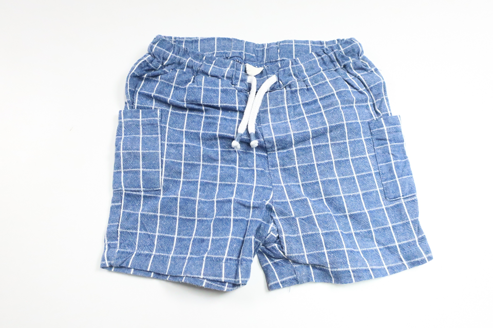 Checked shorts from Cool Club by Smyk - Size 86 - Blue