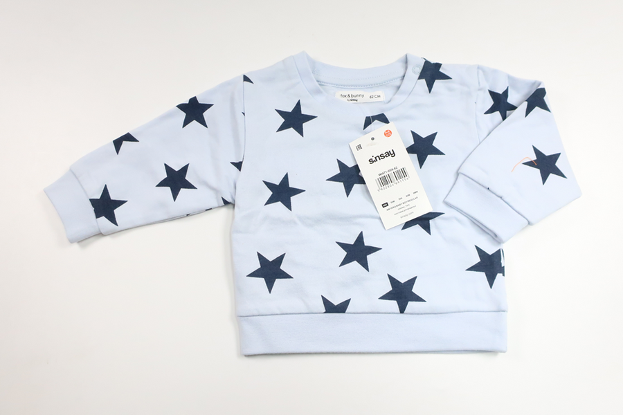 Sweatshirt from Fox & Bunny - Size 56/62 - Blue