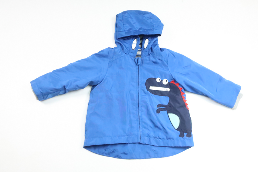 Fleece-lined windbreaker from Cool Club by Smyk - Size 68 - Blue