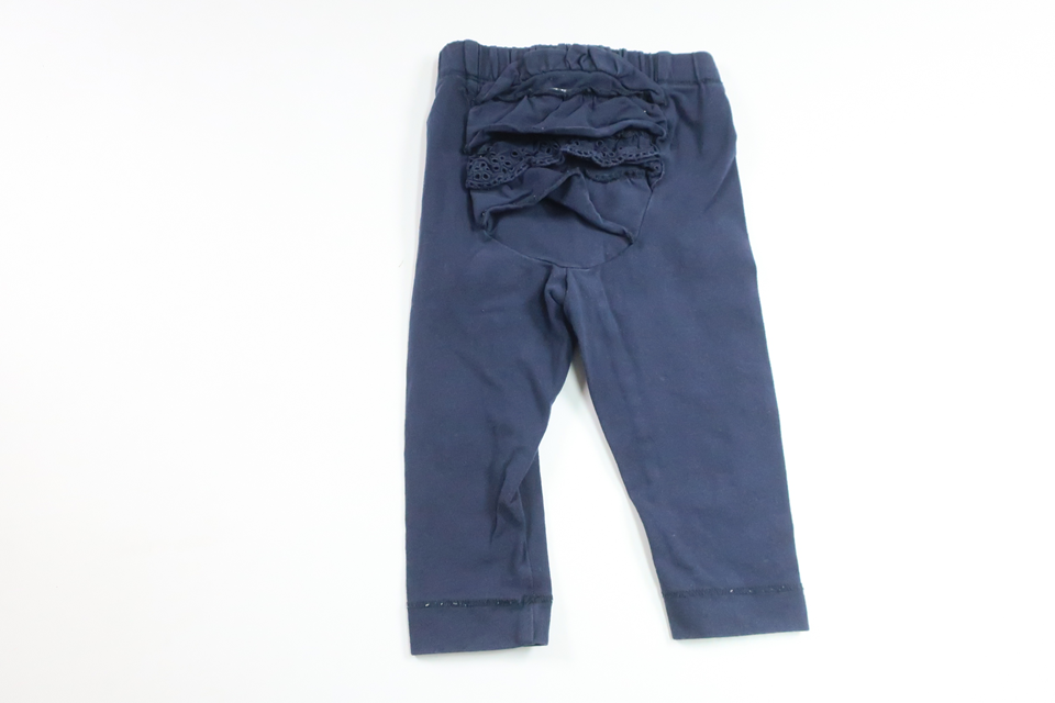 Pants with ruffles from Unknown - Size 68 - Navy blue