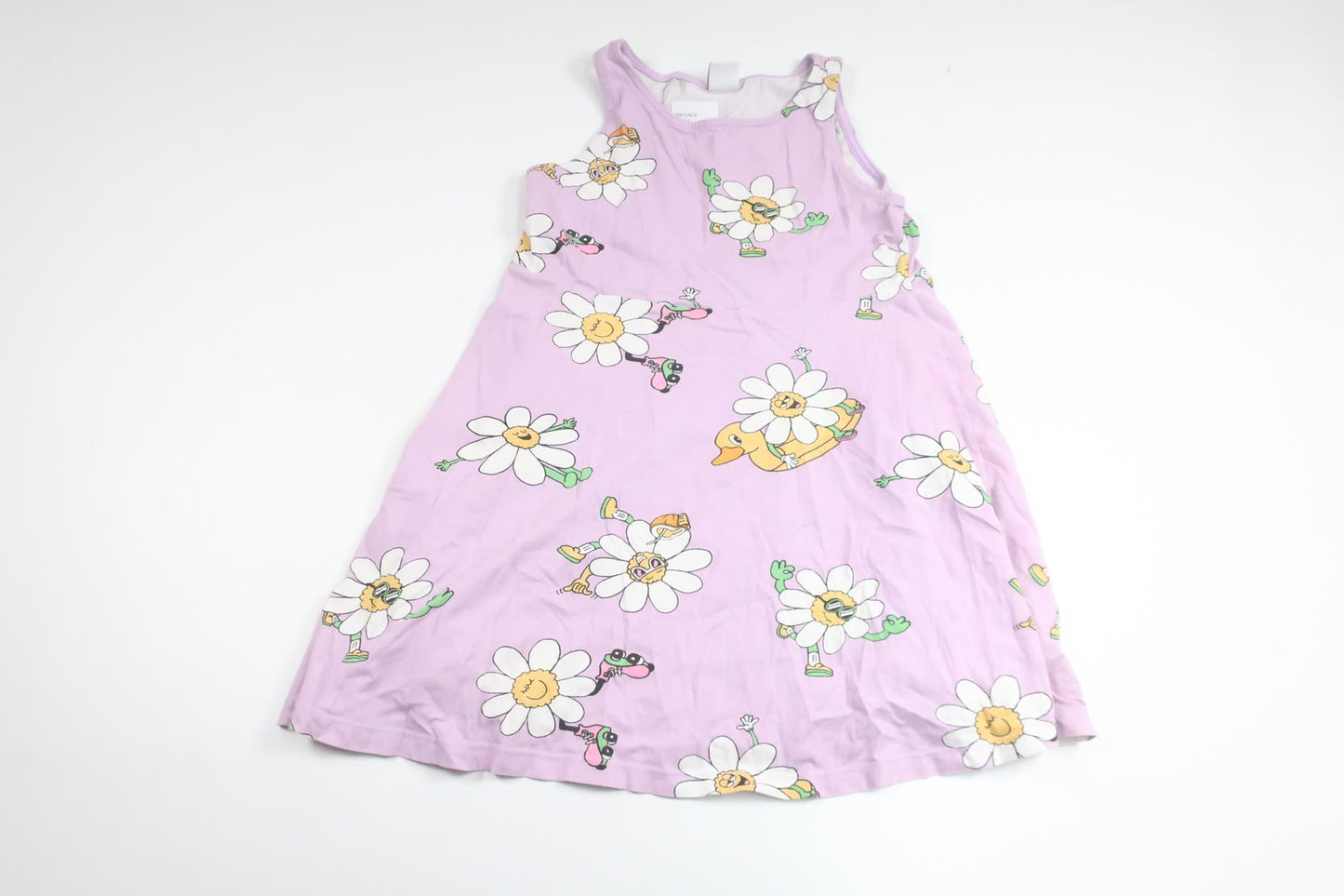 Floral dress from Lindex - Size 122/128 - Purple