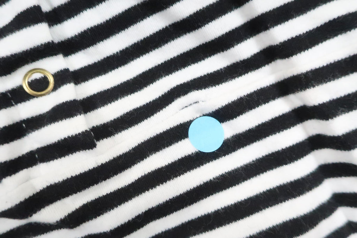 Striped dress from H&M - Size 74 - Black