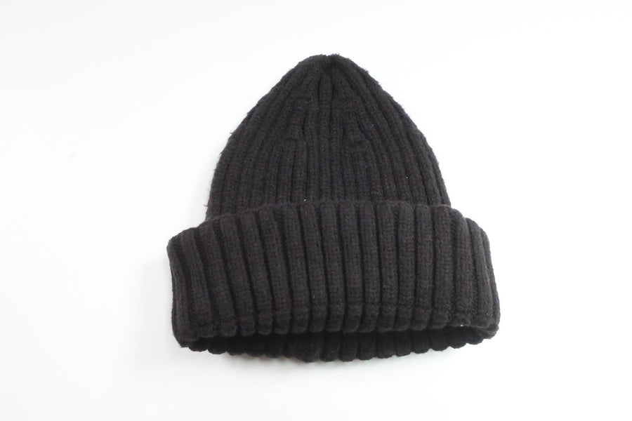 Ribbed hat from Lager 157 - Size 68/74 - Black