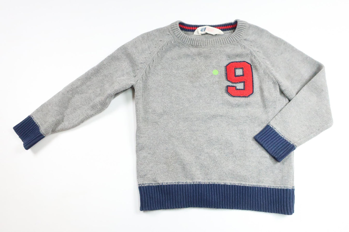 Knitted sweater from H&M - Size 98/104 - Gray