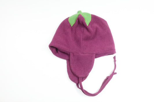 Fleece hat from Unknown - Size 86/92 - Purple
