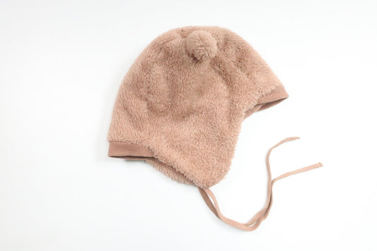 Fleece hat from Åhléns - Size 48/50 - Beige