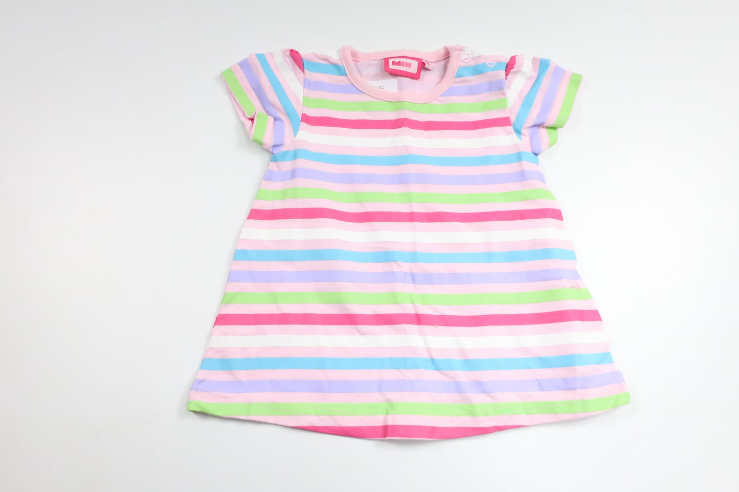 Striped dress from Mini - Size 68 - Pink