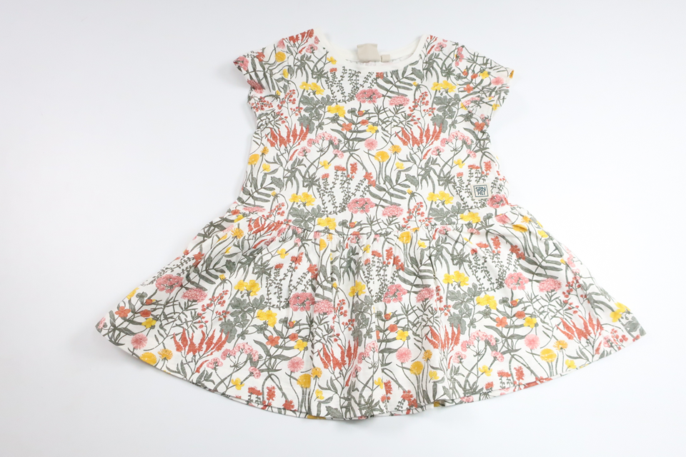 Floral dress from SRNHLT - Size 92 - White