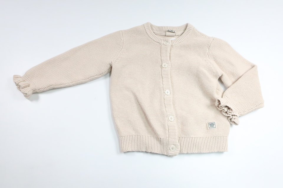 Knitted cardigan from SRNHLT - Size 86 - Beige