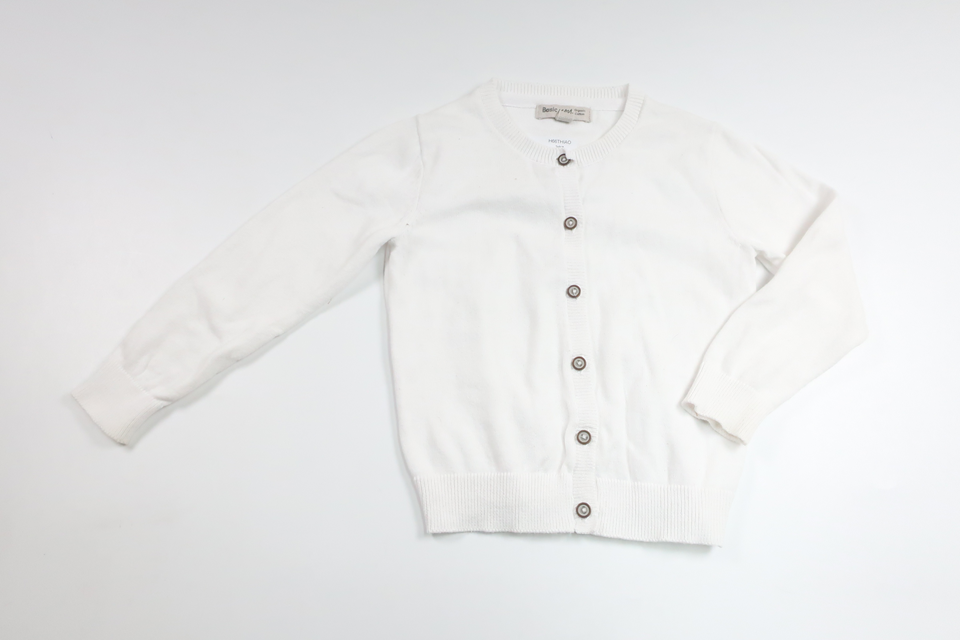 Knitted cardigan from Basic U - Size 86 - White