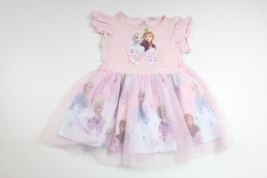 Tulle dress with Frost from H&M - Size 92 - Pink