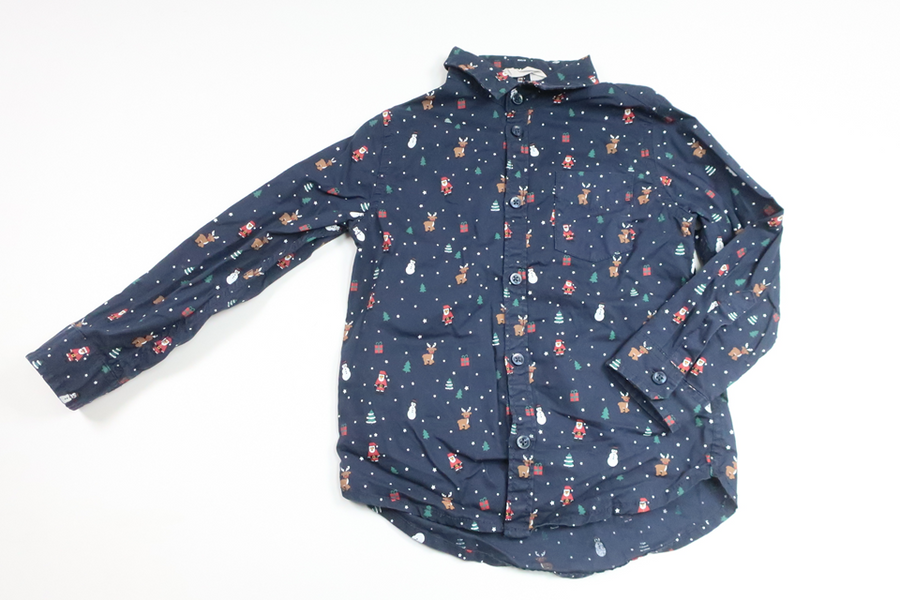 Shirt from H&M - Size 104 - Navy blue