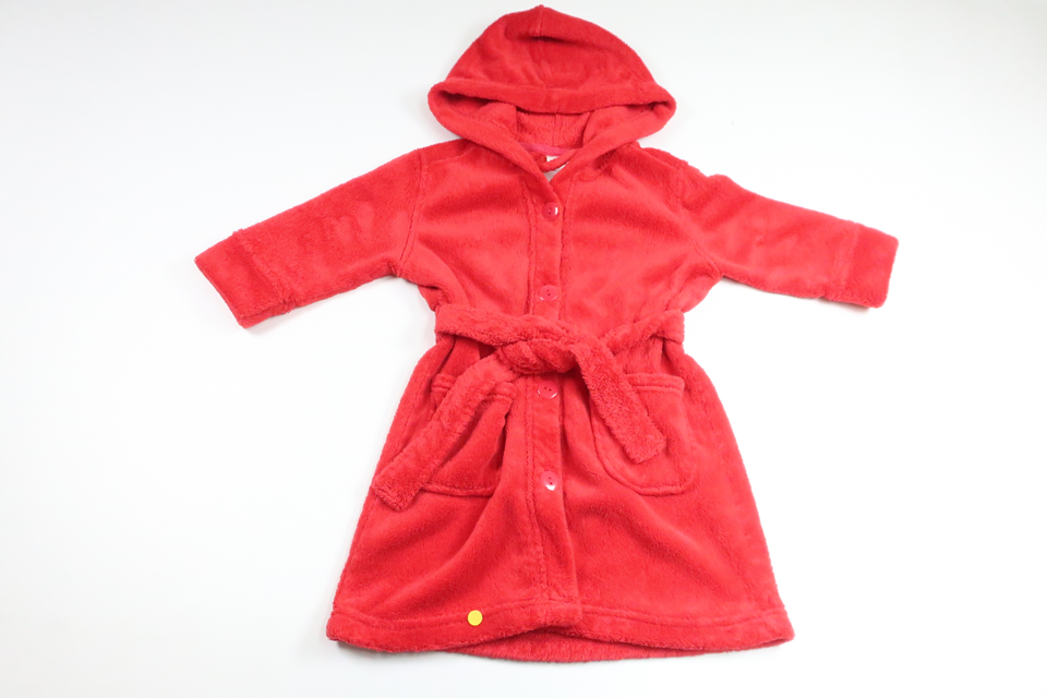 Bathrobe/Dressing gown from Unknown - Size 86/92 - Red