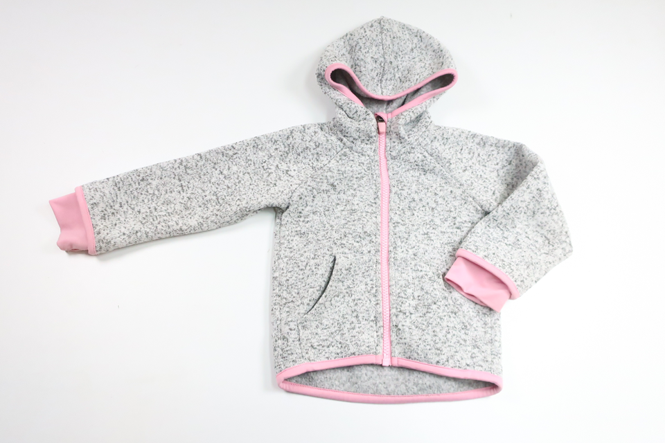 Fleece hoodie from H&M - Size 92 - Grey