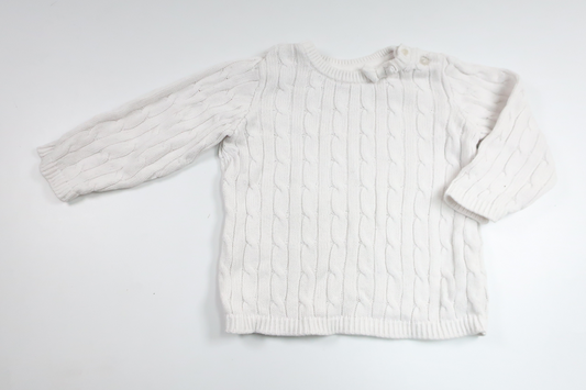 Knitted sweater from H&M - Size 80 - White