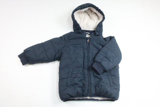 Padded jacket from Lindex - Size 86 - Navy blue