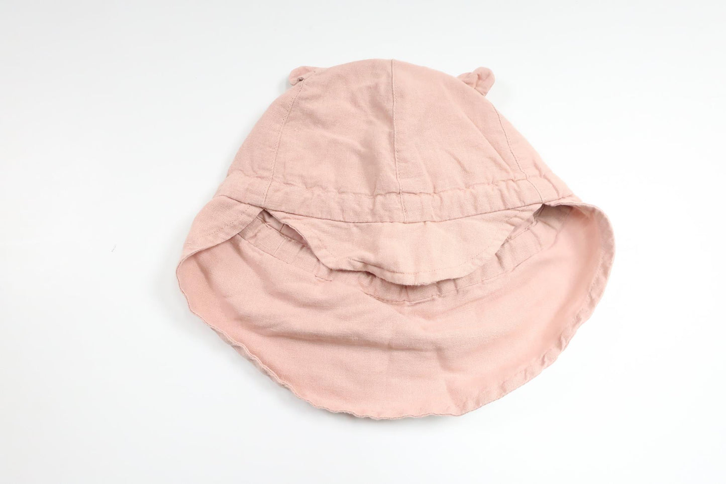 Sun hat in 65% linen from Liewood - Size 86/92 - Pink